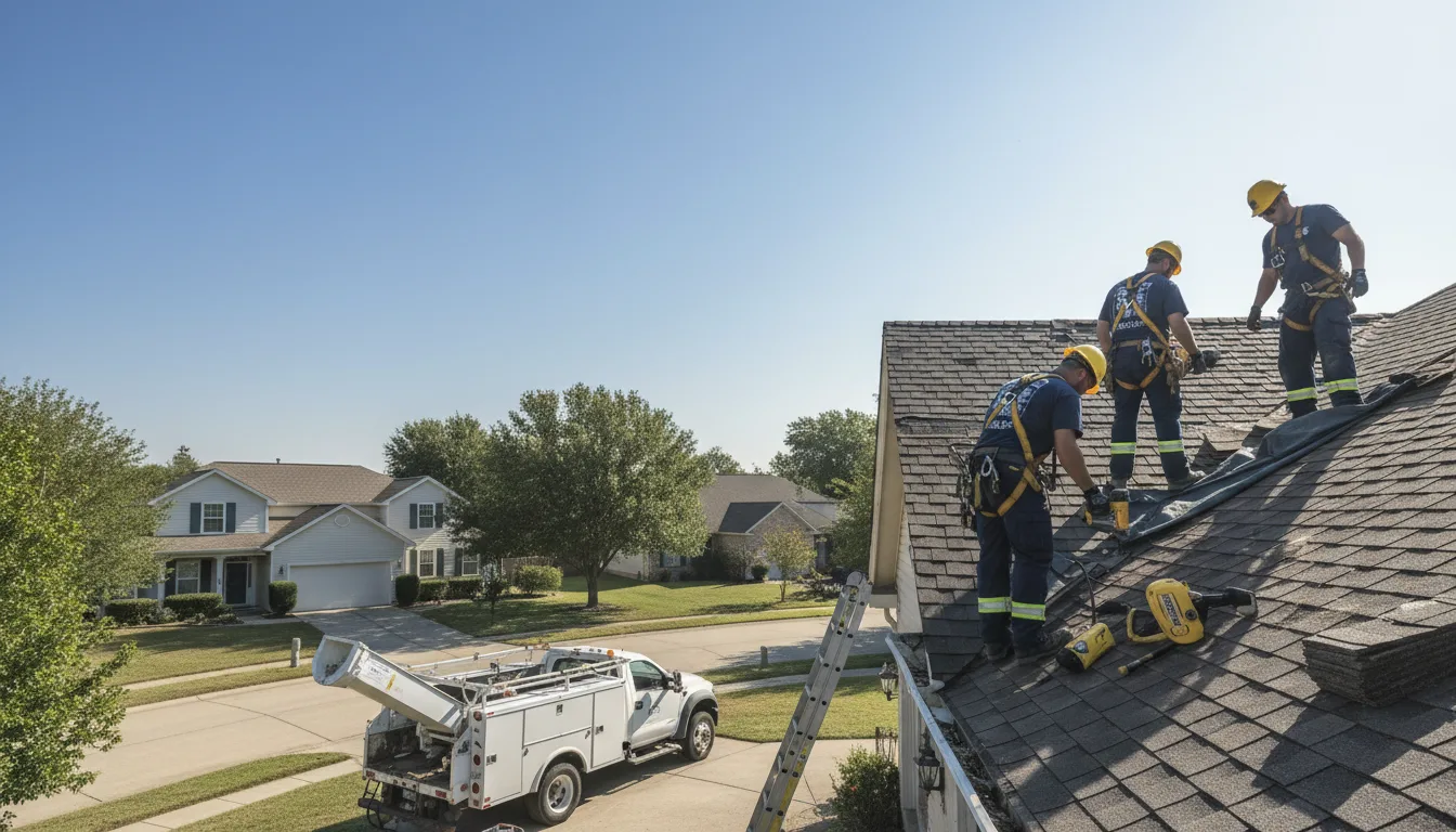 Emergency Roof Tarp Installation in West Lebanon, PA